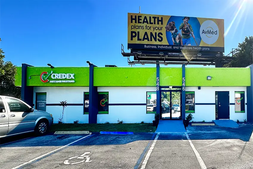 Credex Car Title Loans in Oakland Park Florida