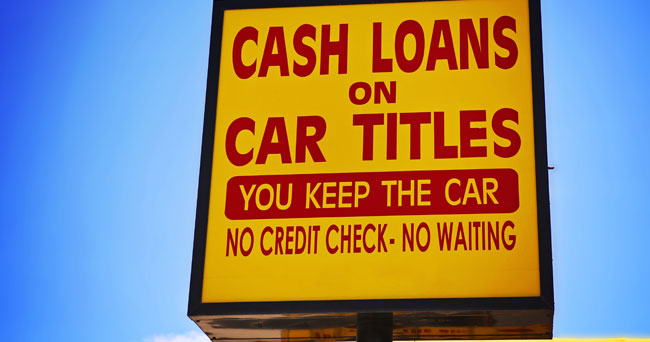 ¿Cómo obtener un préstamo sobre el título del vehículo?