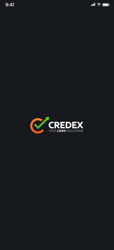 Credex mobile app loading screen